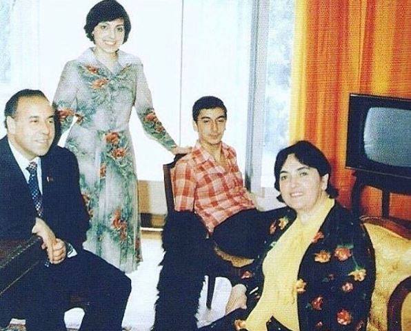 Haydar Aliyev, Sevil Aliyeva, Ilhom Aliyev, Zarifa Aliyeva